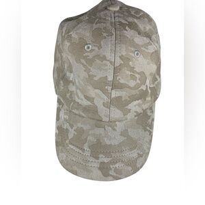 Suede Camouflage Tan Women's Hat